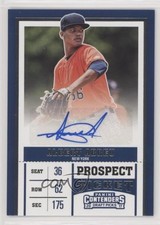 2017 Panini Contenders Draft Picks Prospect Ticket Albert Abreu #10 Auto 0b5