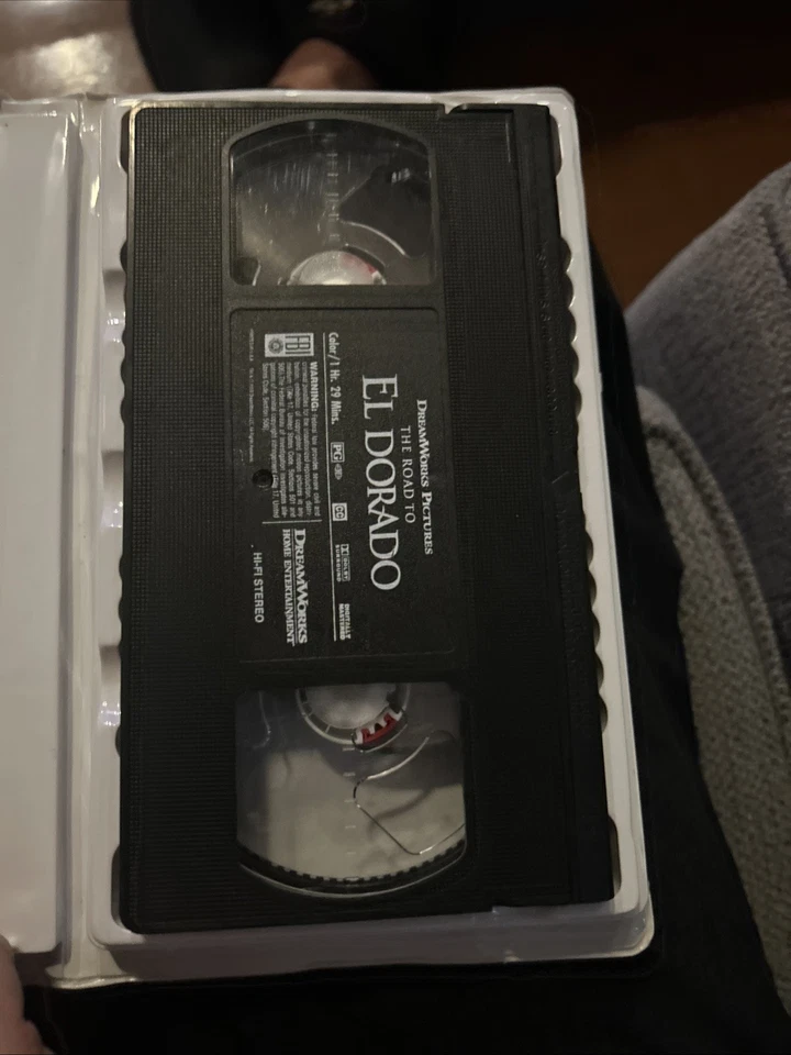 The Road to El Dorado 2000 VHS Clamshell Edition Dreamworks Home Entertainment - Image 2 of 2