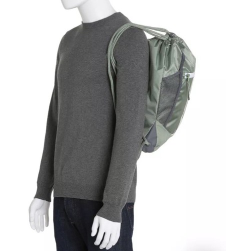 adidas Alliance II Sackpack Silver/ Green/ White Bag NEW W/TAGS LARGE +FREE๐๐ - Picture 6 of 9