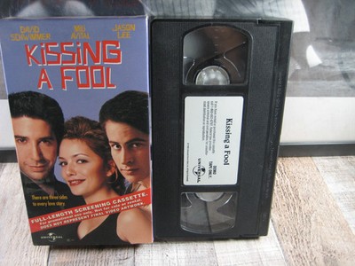 Kissing A Fool VHS Screener 1998 David Schwimmer Universal Romance Promo