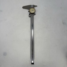 Mitutoyo 505-645-50 D12 Dial Caliper .001 Japan Shock Proof Good Condition