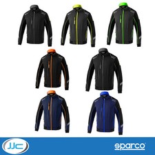 Sparco Tech Light Shell Jacket - Waterproof Zip, Reflective, Lightweight