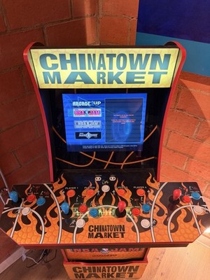 Arcade1Up NBA Jam X Chinatown Super Exclusive No Box