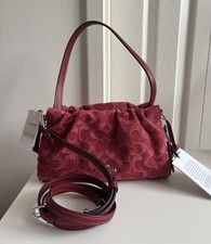 Coach Faye Shoulder Bag In Signature Denim CD...
