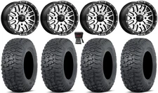 MSA Brute 14" Wheels Machined 30" Terra Hook Tires Pioneer 1000 / Talon