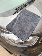 1x Deluxe 800x500x 1200gsm Microfibre Drying Towel Ultra Absorbent Pro Range