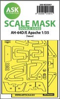 Art Scale Kit 200-M35007 - 1:35 AH-64D/E Double-Sided Fit Express Mask For Takom