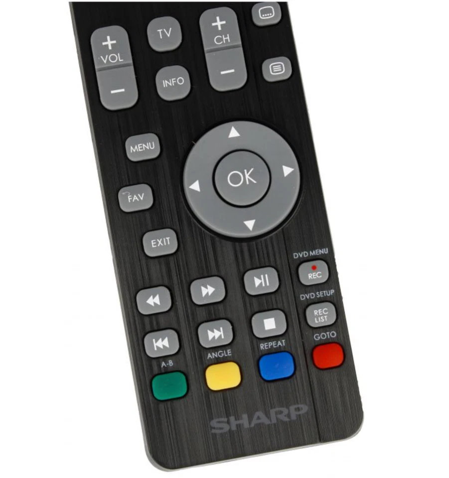 Sharp Aquos LC-32CHG4041K 32" HD LED TV Remote Control - Image 4 of 4