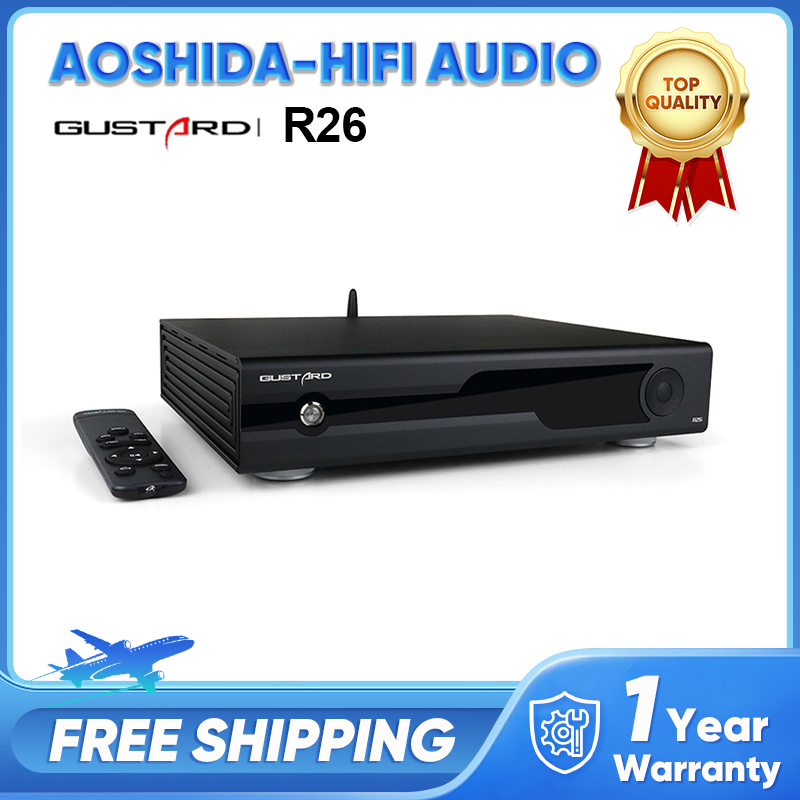 Gustard R26 Discrete DAC With Streamer/Renderer R2R+1Bit Gustard R26 Discrete DAC With Streamer/Renderer R2R+1Bit