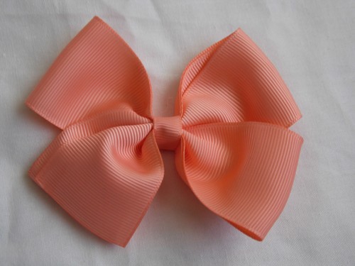 4" BOW HAIR CLIP PIN ALIGATOR GIRL CLIPS GROSGRAIN RIBBON BOW FLOWER GIRL - Picture 25 of 29