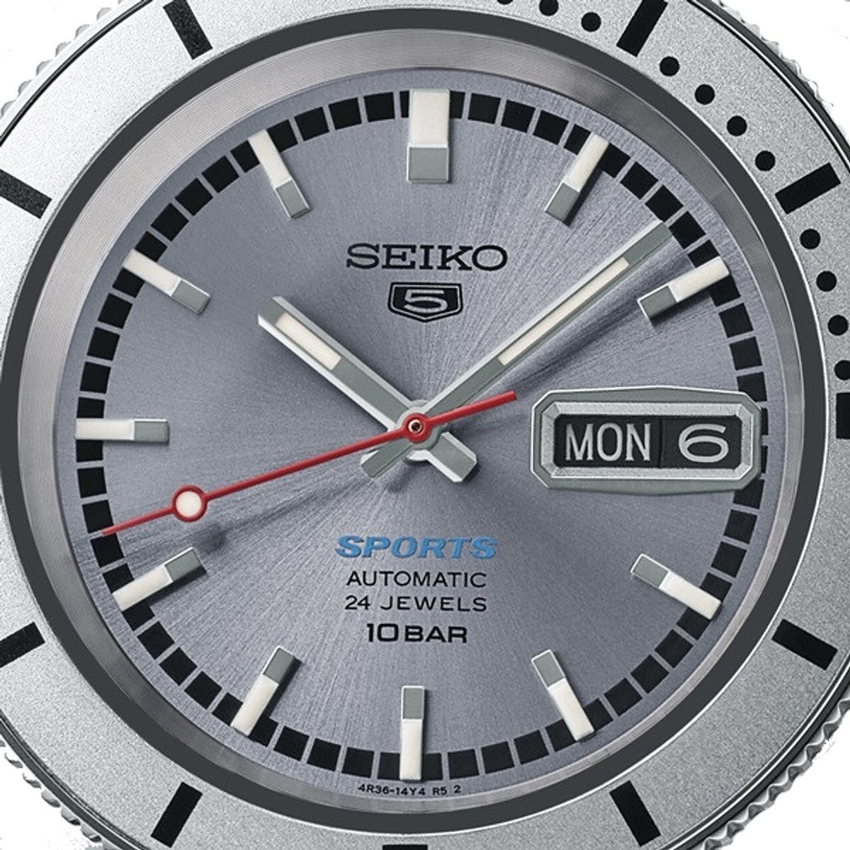 Seiko 5 Sports 'Ash Blue' 1968 Recreation Limited Edition Men's
