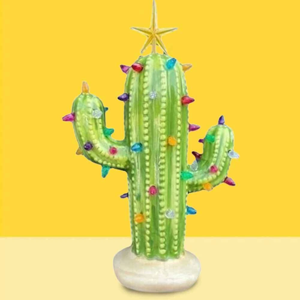 Cactus lamp vintage deals