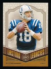 2020 Panini Legacy PEYTON MANNING Lasting Legacies #LL-PMA *Colts*
