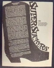 SUPERSUCKERS ORIGINAL PRESS KIT 