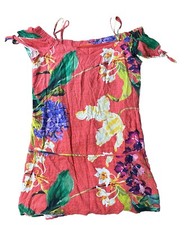 Anthropologie Munny Floral Dress Flowy Womens Size 40 Small Flaw