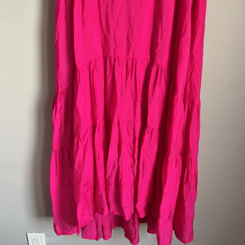 knee length dresses for ladies The Billow Tiered Maxi Dress main image 0