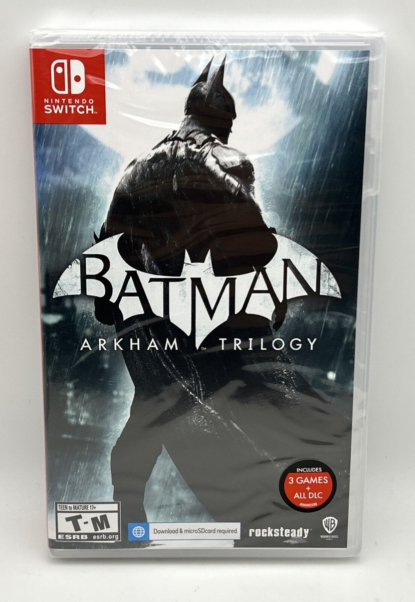 Batman: Arkham Trilogy (Nintendo Switch) Includes All 3