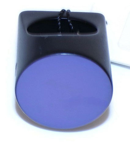 Sobral Rare Retired Cilindro Matte Black & Purple Artist Made Ring - 第 2/6 張圖片