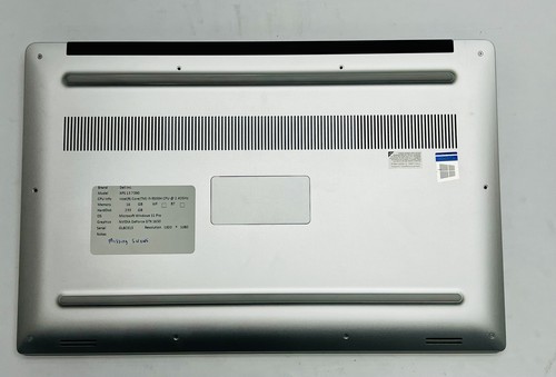 Dell XPS 15 7590 intel core i5-9300H, 16GB, 256GB, W11P, GTX 1650 - Picture 5 of 5