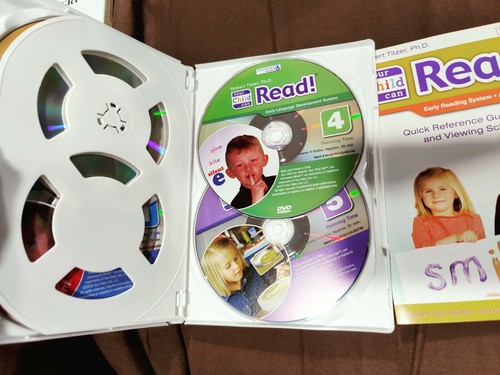 YOUR CHILD CAN READ! By ROBERT TIZER, Ph.D 5-DVD SET EARLY READING SYSTEM AGE 3+ - Picture 2 of 4