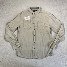 Firestone Walker Brewing Company Mens Large Button Down Shirt Long Sleeve