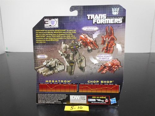 Transformers Generations MEGATRON & CHOP SHOP 30° Leggende Serie 2 #004 - NUOVO - Foto 3 di 3