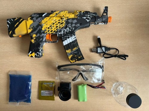 Elektrische AK-47 Gel Ball Blaster, 10000+1000 Gel, 7,4 V Batterie - Bild 5 von 36