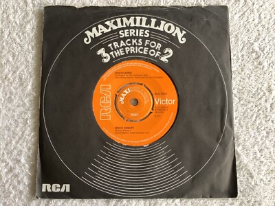 DAVID BOWIE - Space Oddity 7'' Single,3 tracks Changes.Glam Rock,Punk,New Wave