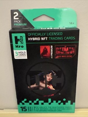 NEW DC Hero Chapter 1: Batman 2-pack Premium Box Limited Trading Cards Sealed
