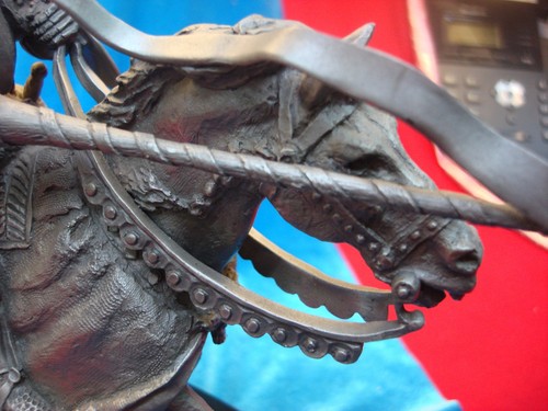 PATH TO GLORY - FRANKLIN MINT 1985 - PEWTER FIGURINE ON BASE - KNIGHT WITH LANCE - Picture 7 of 13