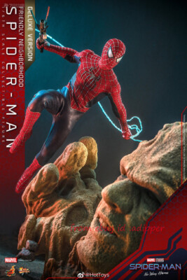 HT MMS662B 1/6 Friendly Neighborhood Spider-Man Deluxe Rare Action