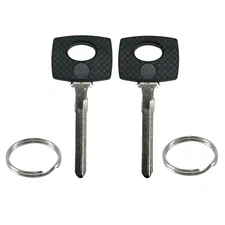 2 New Uncut Ignition Key Blanks For Mercedes-Benz Vehicles 84-93 HU41P S50HF-P
