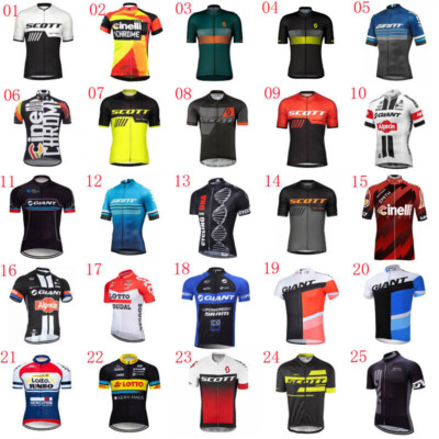 2021 New Men cycling jersey MTB bike Shirt short sleeve Racing - Main Image