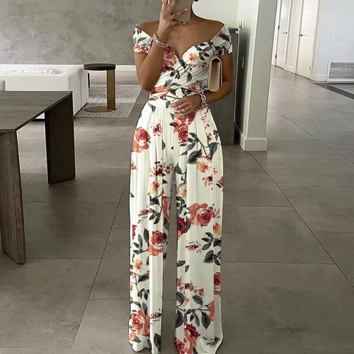 Mono de pierna ancha de moda para mujer - Imagen 3 de 19
