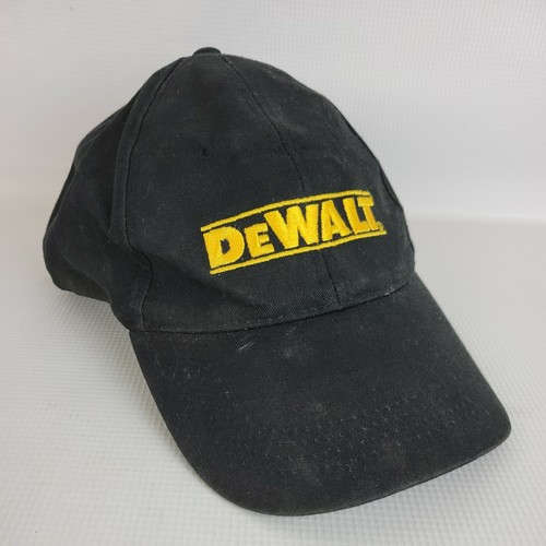 Dewalt Hat Adjustable Black Baseball 
