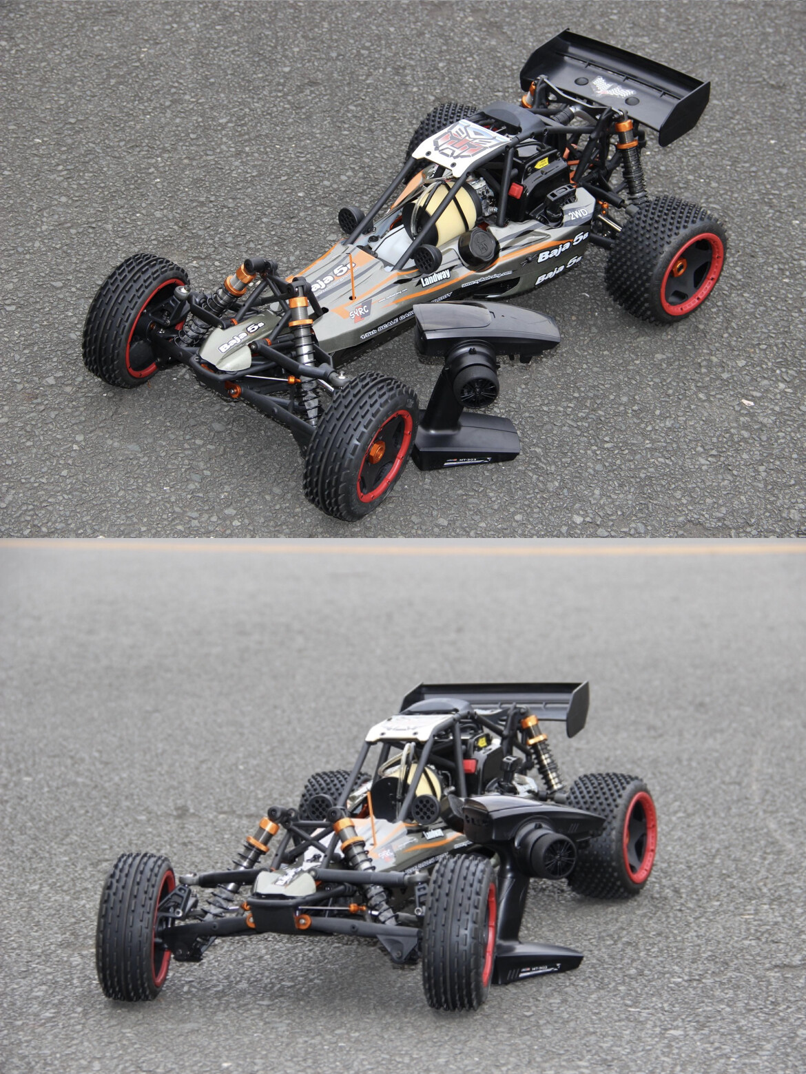 広島発！ラジコン最高峰！HPI Baja5B SS チューン車！チャンバー 