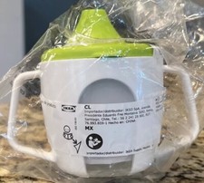 Ikea Kinderbecher B RJA TRINKLERNBECHER Mit Deckel children  s drinking cup