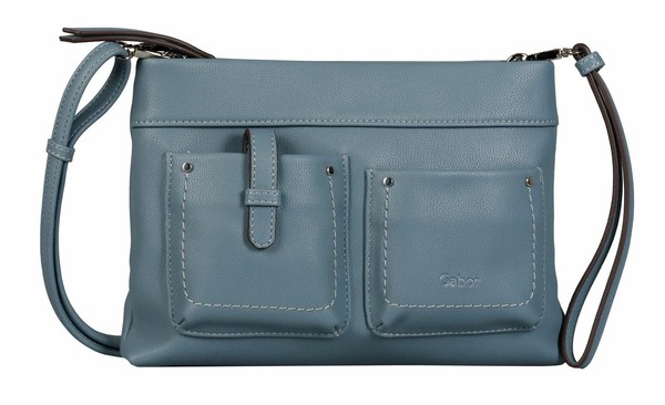 Gabor Leonie Cross Bag M UmhäNgetasche Handtasche Tasche Mid Blue Blau Neu-image