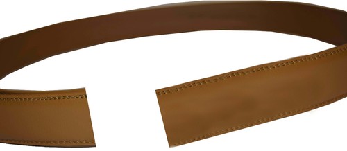 Correa cinturón hombre piel camel talla xl. 43" correa cuero genuino correa nueva solamente - Imagen 4 de 15