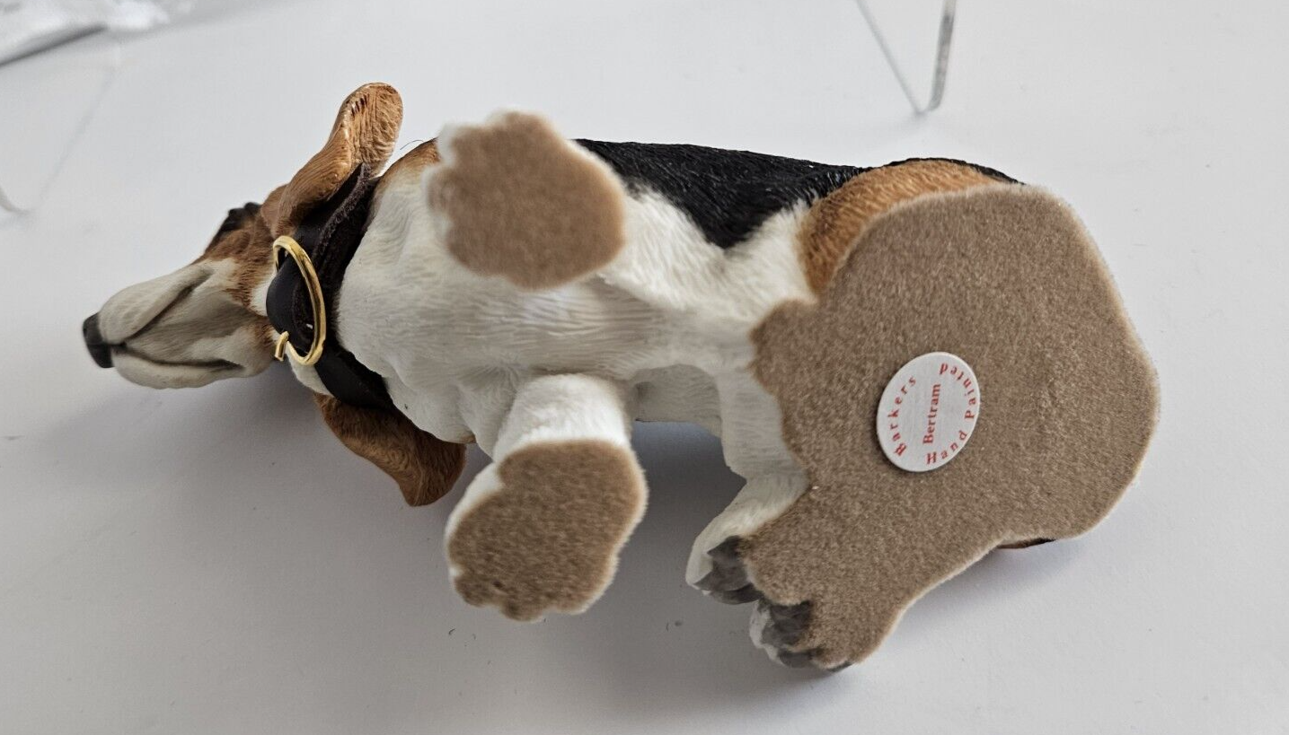 Barkers Hand Painted Bassett Hound Bertram Paw Print Collection eBay
