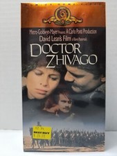 Vintage Doctor Zhivago VHS Movie Tape Borus Pasternak MGM 1965 Sealed New