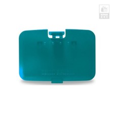 Turquoise Nintendo 64 N64 Jumper Pak Memory Cover Door Replacement Part Lid