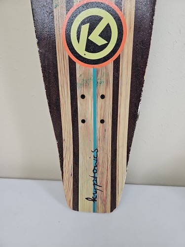 Vintage California Kryptonics 36" Longboard Skateboard 158568 Heat Wave 2013 - Picture 7 of 19