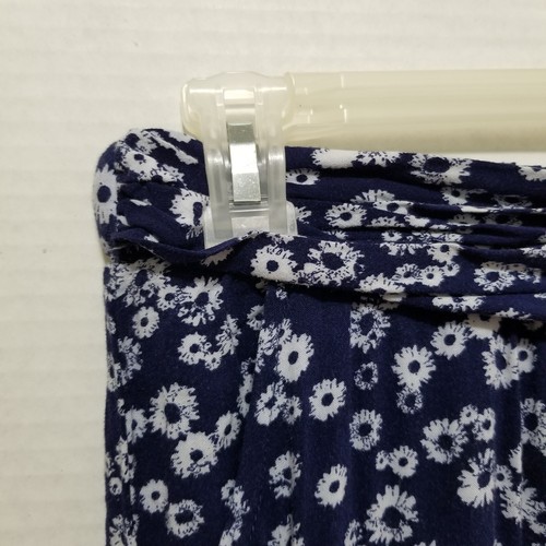 Justice pants 12 floral print pull on elastic waist pockets - Picture 3 of 11