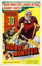 Robot Monster - Vintage Movie Advertisement Mini Poster 11" x 17"