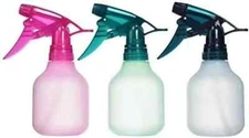 Tolco Empty Spray Bottle,Fine Mist Sprayer Trigger Squirt 3 pack colors may vary