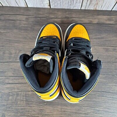 Nike Air Jordan 1 Retro High OG GS Youth 3.5 Taxi Black Nike Air Jordan 1 Retro High OG GS Youth 3.5 Taxi Black