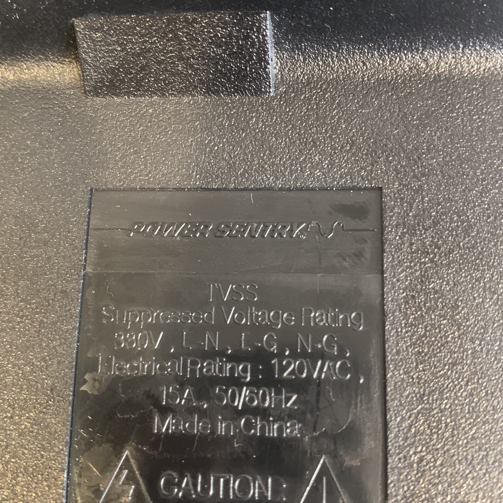 Power Sentry Surge Protector 01061 Black eBay