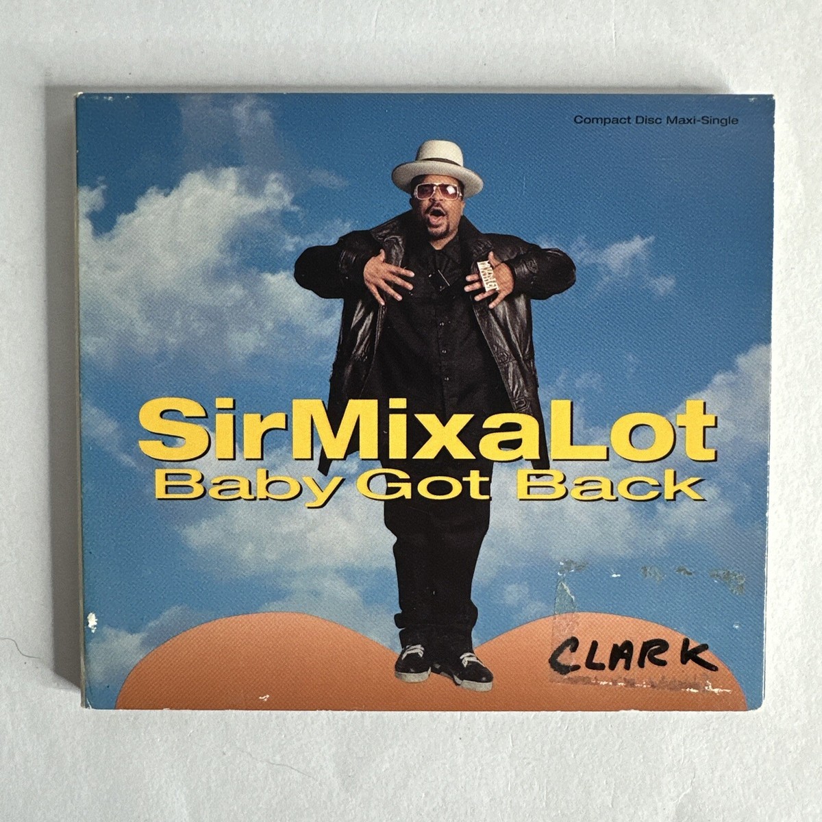 Baby Got Back / Cake Boy / You Can't Slip - Audio CD By Sir Mix a
