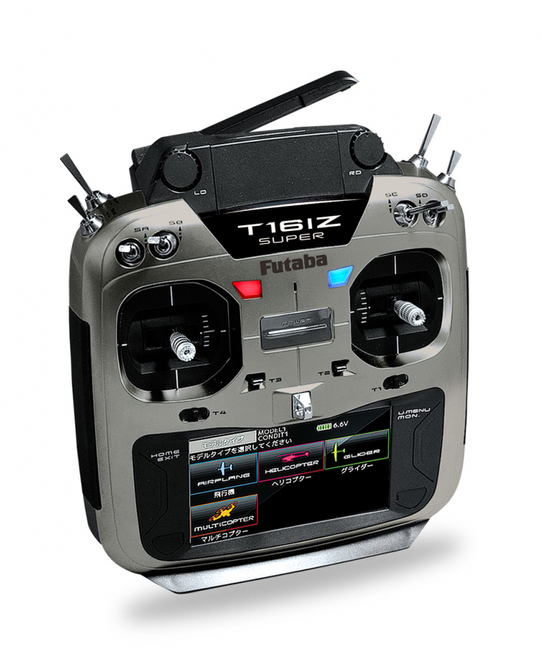 Futaba 16IZ super MODE2 18-Channel 2.4 GHz Transmitter with